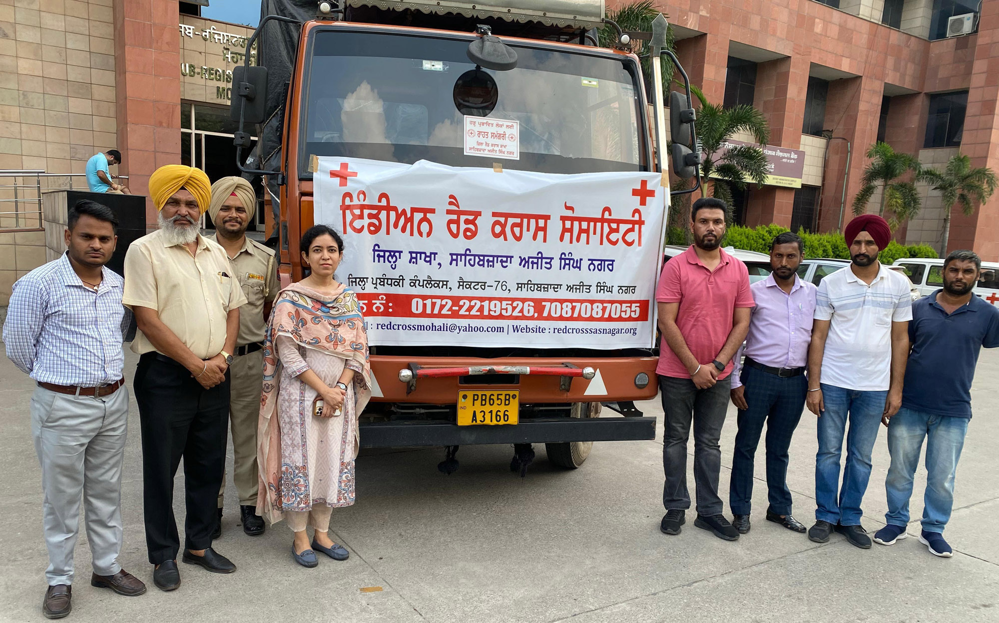 District Red Cross Society dispatches Relief Material to Flood-Affected Areas Across Punjab